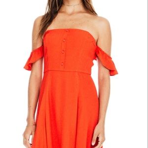 Astr the Label Rosaria mini dress